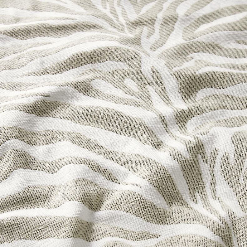 Polsterstoff Jacquard Zebra – anemone/natur, image number 2