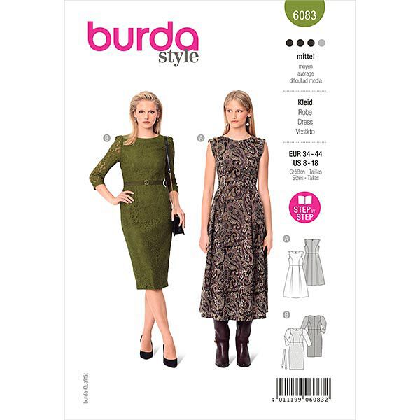 Kleid | Burda 6083 | 34-44,  image number 1