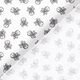 Popeline Totenkopf – weiss/schwarz,  thumbnail number 4