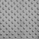 Kuschelfleece geprägte Punkte – grau,  thumbnail number 1