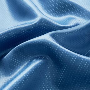 Futterstoff Jacquard Minirauten – blau, 