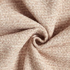 Polsterstoff bunte Boucléoptik – anemone/hellbeige, 