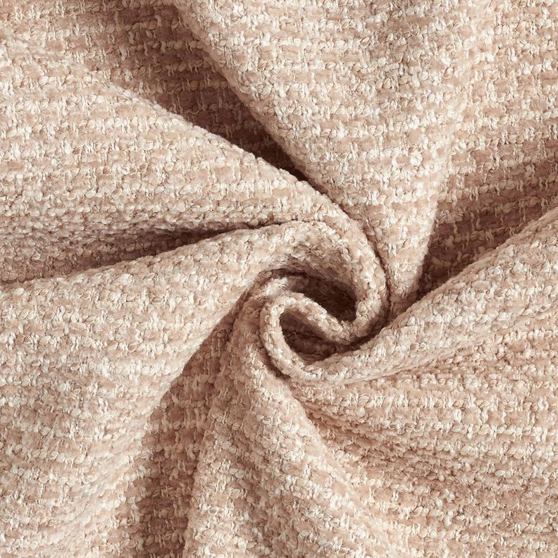 Polsterstoff bunte Boucléoptik – anemone/hellbeige,  image number 1