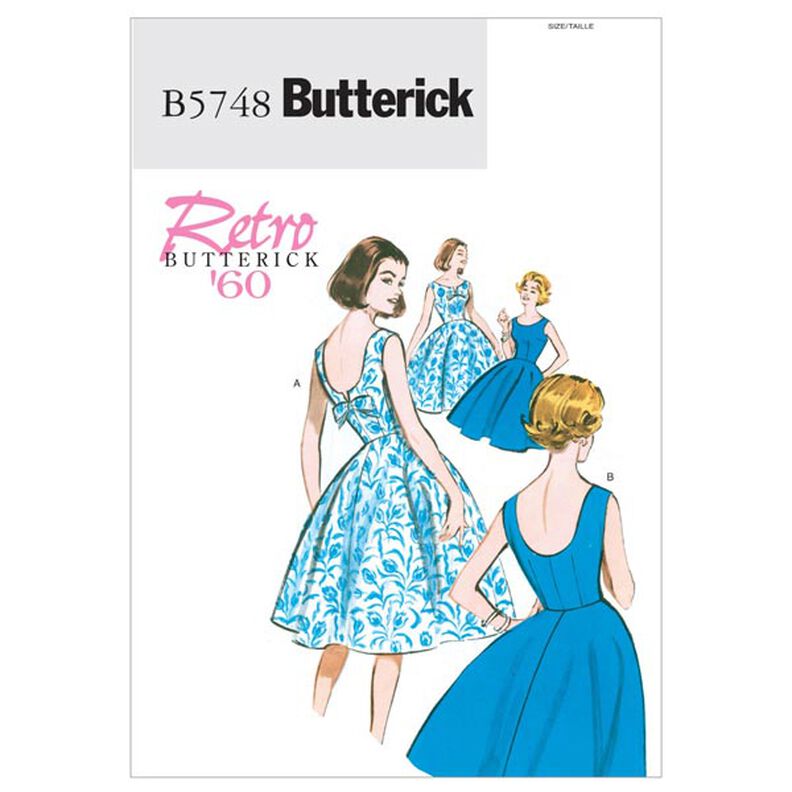 Vintage-Kleid | Butterick B5748,  image number 1