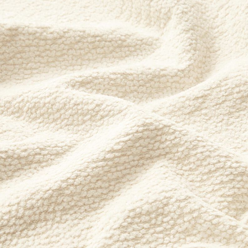 Polsterstoff weicher Flor – wollweiss,  image number 2