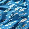 Baumwollstoff Cretonne abstrakte Fische – blau,  thumbnail number 2