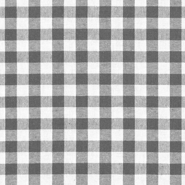 Baumwollstoff Vichy - 1 cm – grau,  image number 1