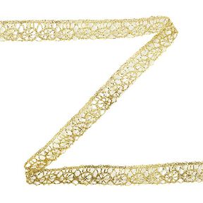 Spitze Lurex [13 mm] - gold metallic, 