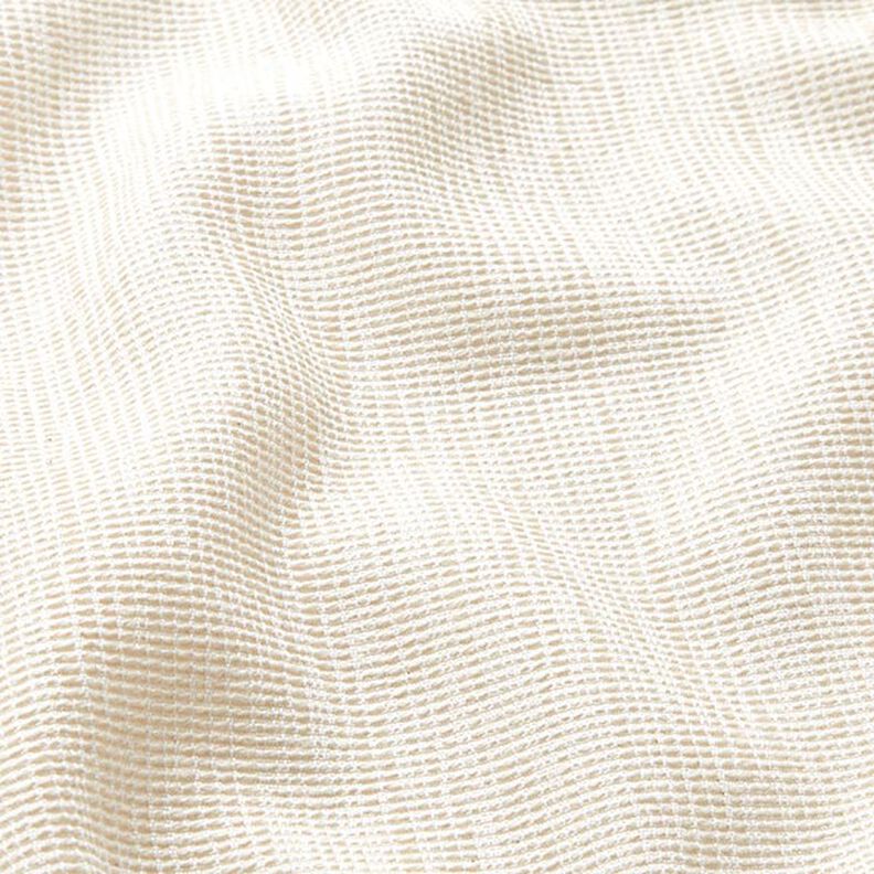 Dekostoff Jacquard dezente Rippen – creme,  image number 2