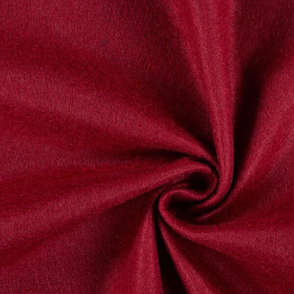 Filz 90cm / 1mm stark – bordeauxrot,  image number 1