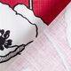 Dekostoff Panama Mohn – karminrot/weiss,  thumbnail number 4