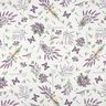 Dekostoff Gobelin Veilchen Lavendel – wollweiss/flieder,  thumbnail number 1