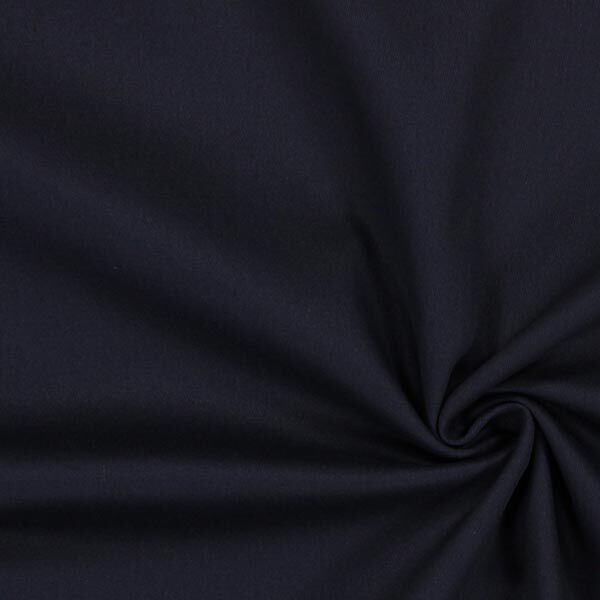 Baumwollköper Stretch – navy | Reststück 50cm