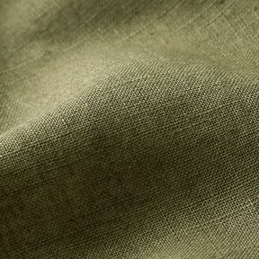 Leichter Leinen-Mix vorgewaschen – hellkhaki, 