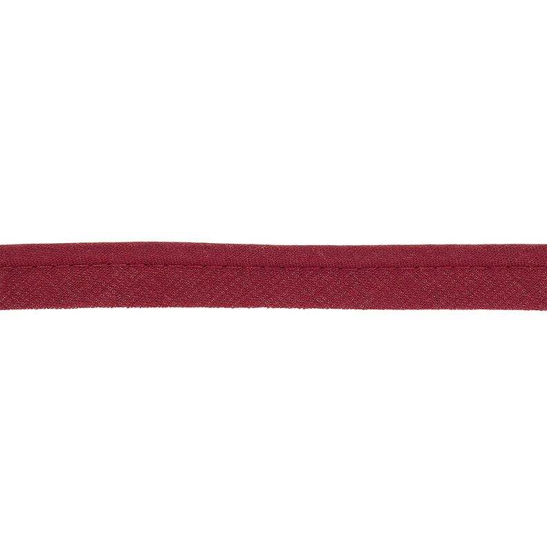 Paspelband Polycotton [15 mm] – bordeauxrot,  image number 1