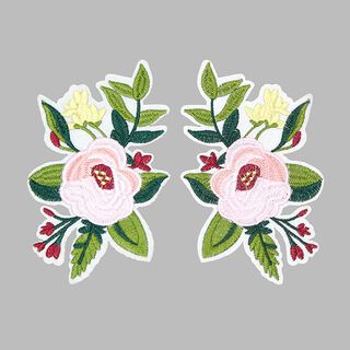 Applikation  Blumen (8,2 x 14,8 cm), 