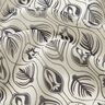 Chiffon Artdecomuster – schwarz/weiss,  thumbnail number 2