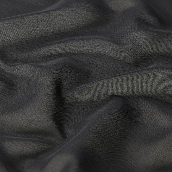 Polyester Chiffon Uni – schwarz, image number 2