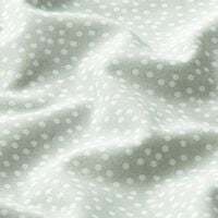 Baumwollstoff Cretonne unregelmäßige Punkte – pastellgrün