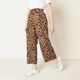 Viskose-Leinen-Mix Leopardenmuster – braun,  thumbnail number 5