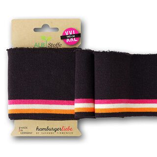 GOTS Bio Strickbündchen CUFF ME COLLEGE [140 cm | 7,5 cm] | Albstoffe | Hamburger Liebe, 