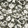 Viskosestoff aquarelle Wildrosen – dunkelpinie/wollweiss,  thumbnail number 1