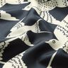 Satin-Panel Schwalben | Katia Fabrics – anthrazit/creme,  thumbnail number 10