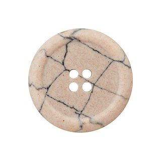 Polyesterknopf recycelt 4-Loch – rosé, 