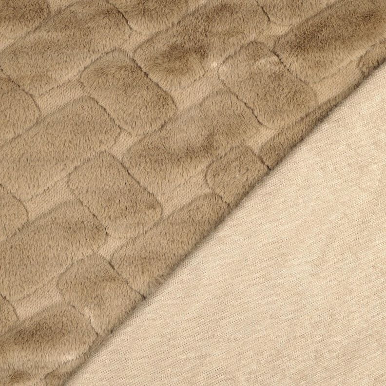 Kunstfell Abstrakt – sand, image number 4