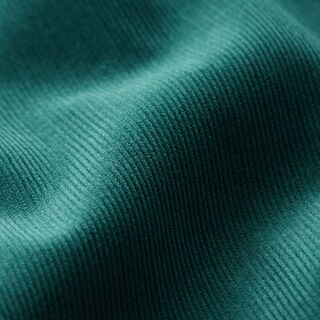 Babycord Uni – dunkelgrün | Reststück 50cm, 