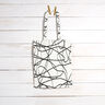 Dekostoff Jacquard abstrakte Linien – elfenbein/schwarz,  thumbnail number 8