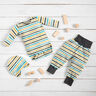 Baumwolljersey Pinselstreifen – weiss,  thumbnail number 6