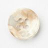 4-loch-Knopf marmoriert [Ø 15 mm] – creme/beige,  thumbnail number 1