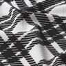 Strickjacquard Karo Struktur – schwarz/weiss,  thumbnail number 2