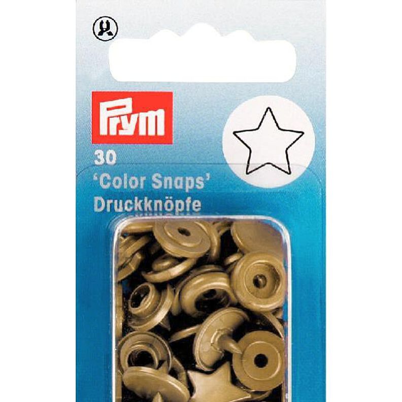 Druckknöpfe Color métallique Snaps Stern 2 - gold metallic| Prym,  image number 3