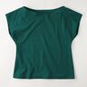 Baumwolljersey Medium Uni – blautanne,  thumbnail number 8