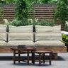 Outdoorstoff Canvas Punkte – eukalyptus/hellbraun,  thumbnail number 5