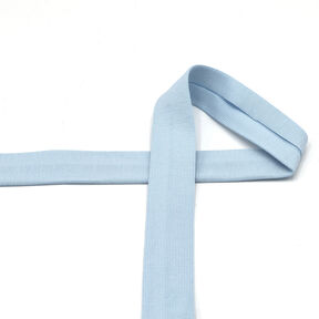 Schrägband Baumwolljersey [20 mm] – hellblau, 