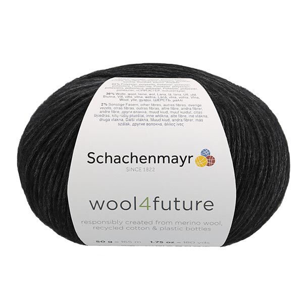 Wool4future, 50g (0099) - schwarz | Schachenmayr, image number 2