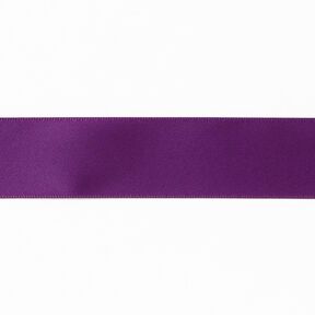 Satinband [25 mm] – aubergine, 
