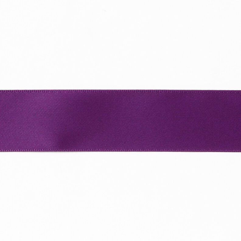 Satinband [25 mm] – aubergine,  image number 1