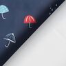 Regenjackenstoff bunte Regenschirme Digitaldruck – marineblau,  thumbnail number 5