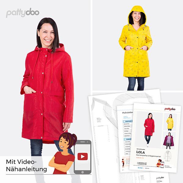 Parka / Regenmantel Lola | Pattydoo | 32-54, image number 1
