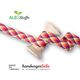 Bio Flechtkordel Twist Me Check [ 24 mm ] | Albstoffe – pink/orange,  thumbnail number 1