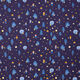 French Terry Laternenlauf Digitaldruck | PETIT CITRON – marineblau – Muster,  thumbnail number 1