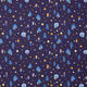 French Terry Laternenlauf Digitaldruck | PETIT CITRON – marineblau,  thumbnail number 1