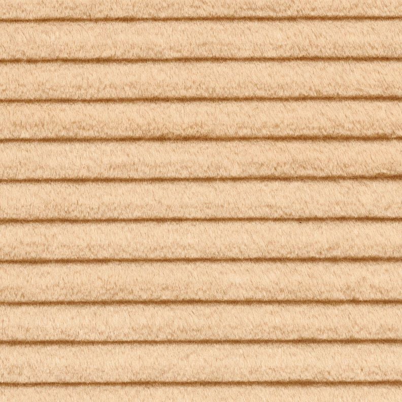 Kunstfell breite Querstreifen – beige, image number 1