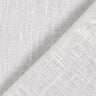Gardinenstoff Voile Leinenlook 300 cm – silbergrau,  thumbnail number 3