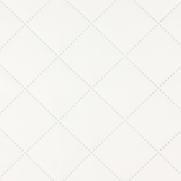 Polsterstoff Lederimitat gesteppt – weiss, image number 1