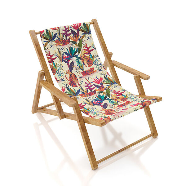 Outdoorstoff Canvas Leopard – beige, image number 9